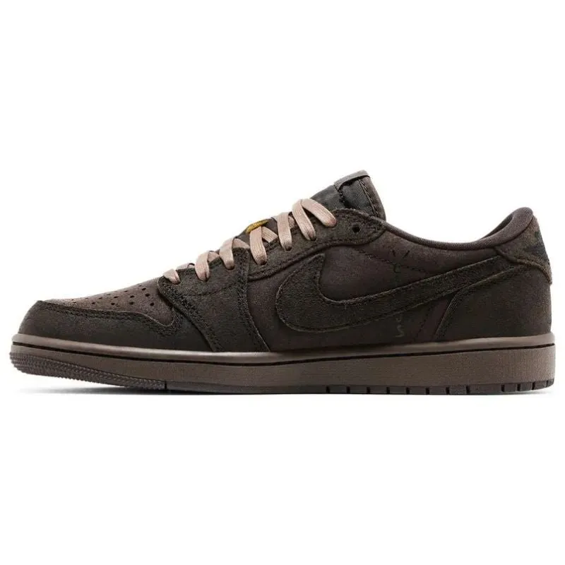 Jordan 1 Retro Low OG SP Travis Scott 'Velvet Brown'