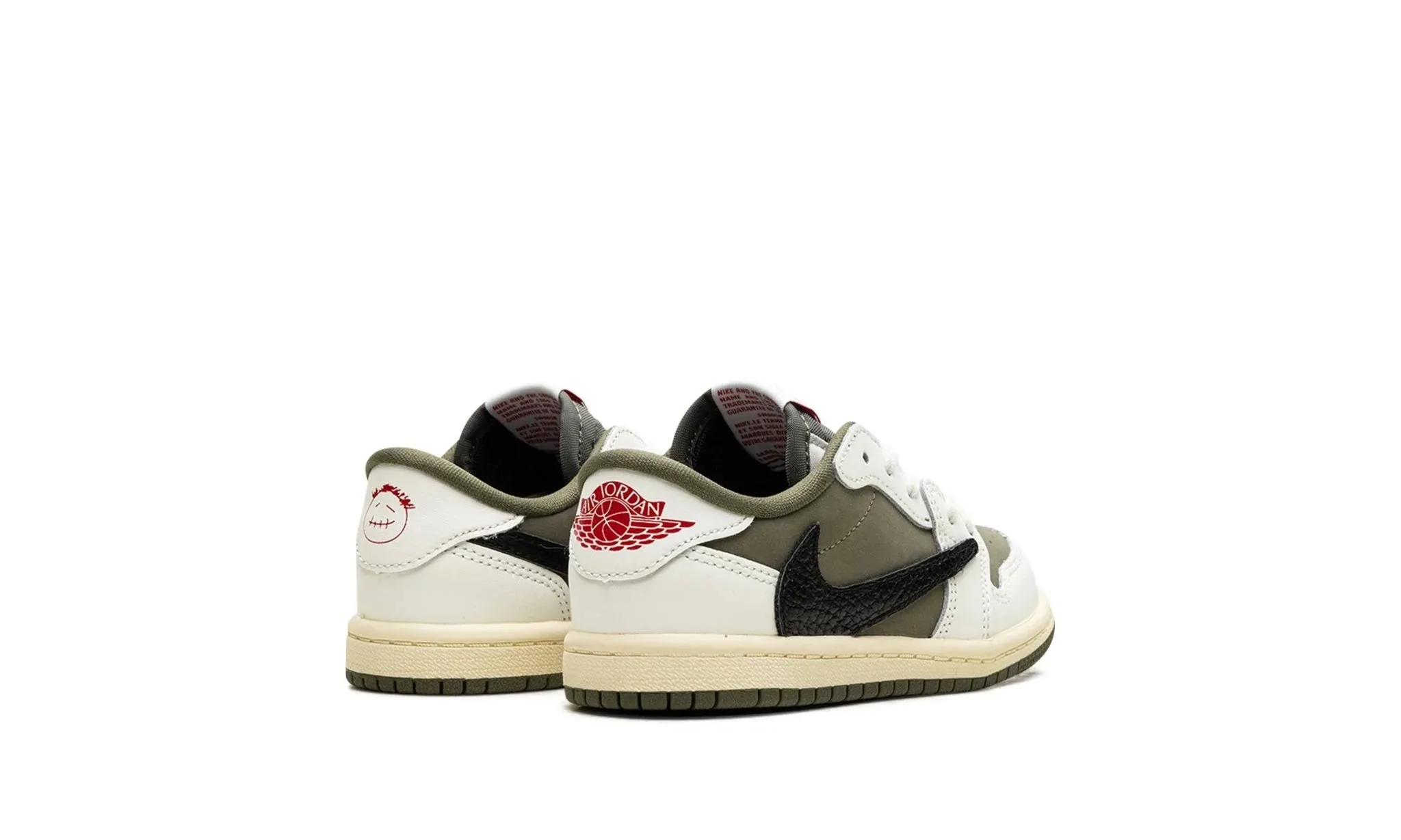 Jordan 1 Retro Low "Travis Scott - Medium Olive" Toddler