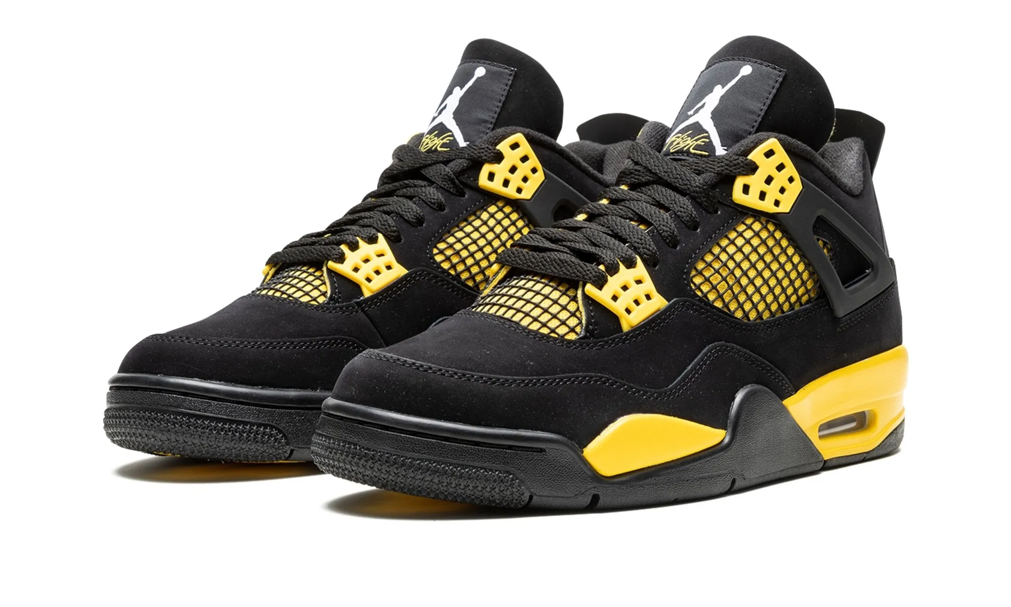 Jordan 4 Retro "Thunder" Grade School