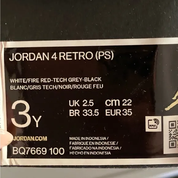 Jordan retro 4s “ White Oreos” Sneakers