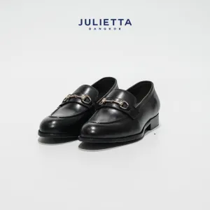 JULIETTA - Horsebit Loafer Calfskin : Black