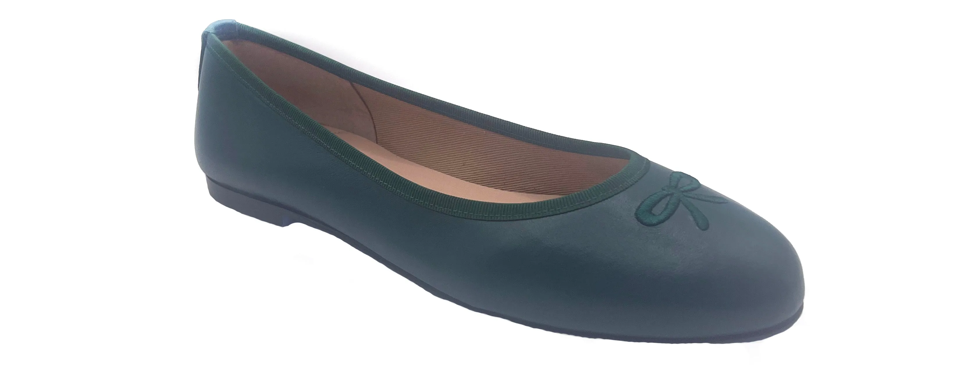 Kathy - Emerald Green Leather