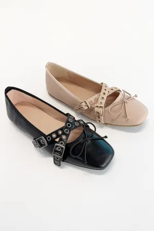 Kendall Grommet Ballet Flats