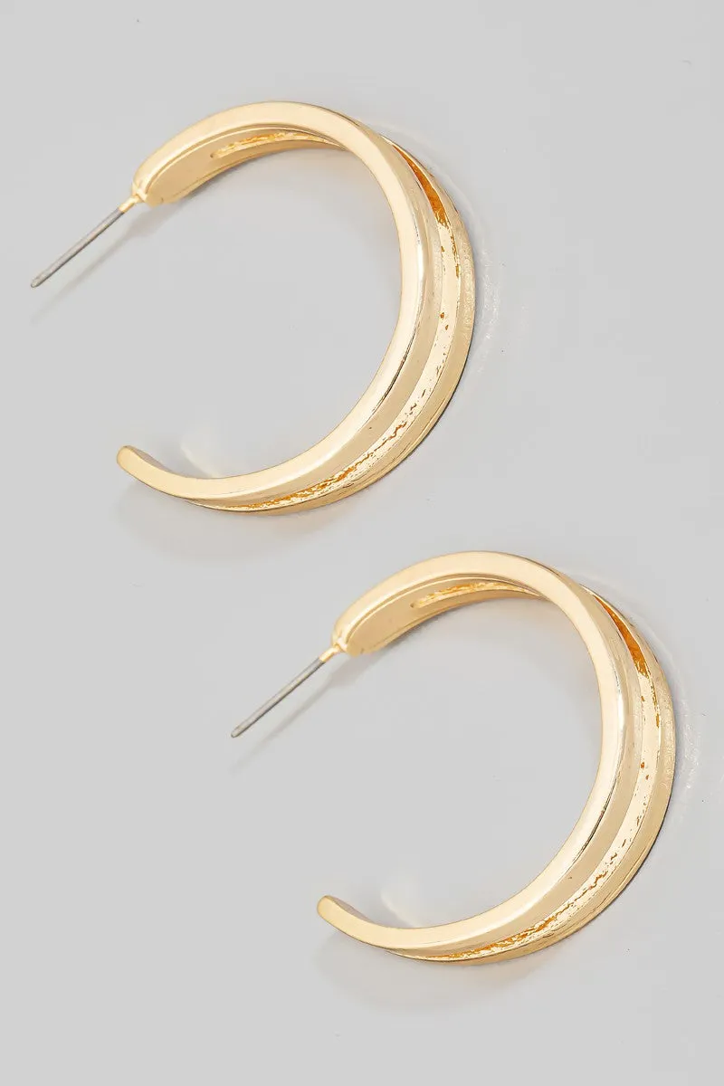 Kitty Hoop Earring