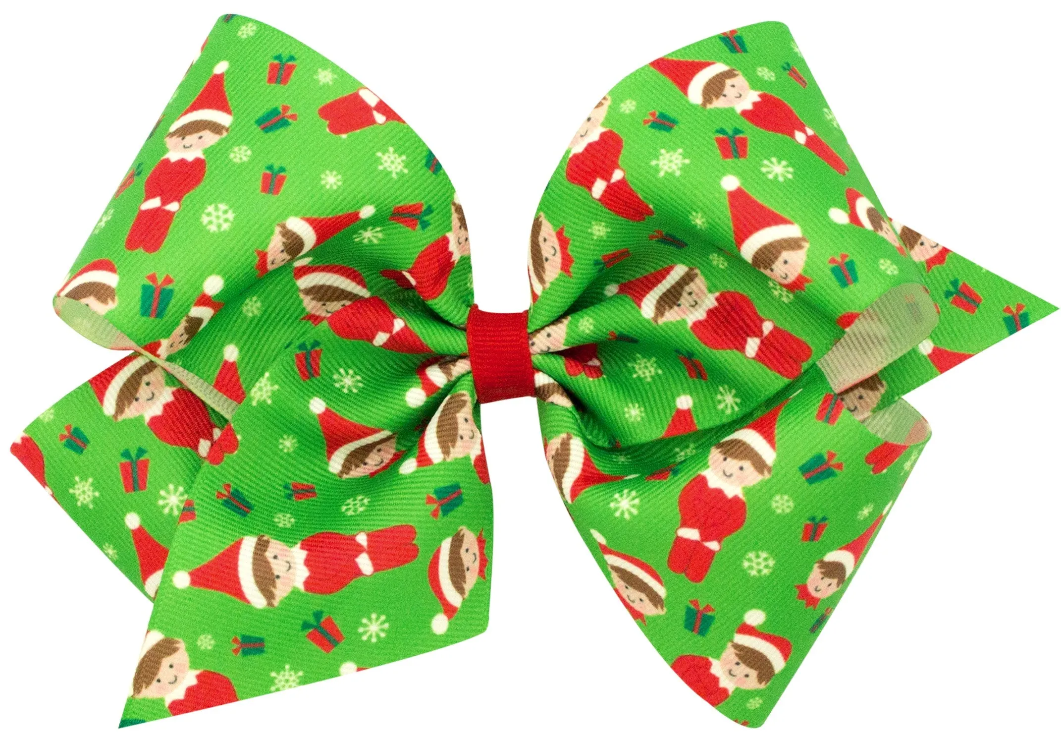 Large Elf Hair Bow on Clippie