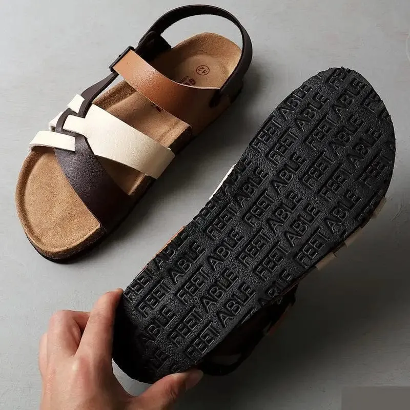Leather Fisherman Sandals | Adjustable Strap | Comfortable & Durable