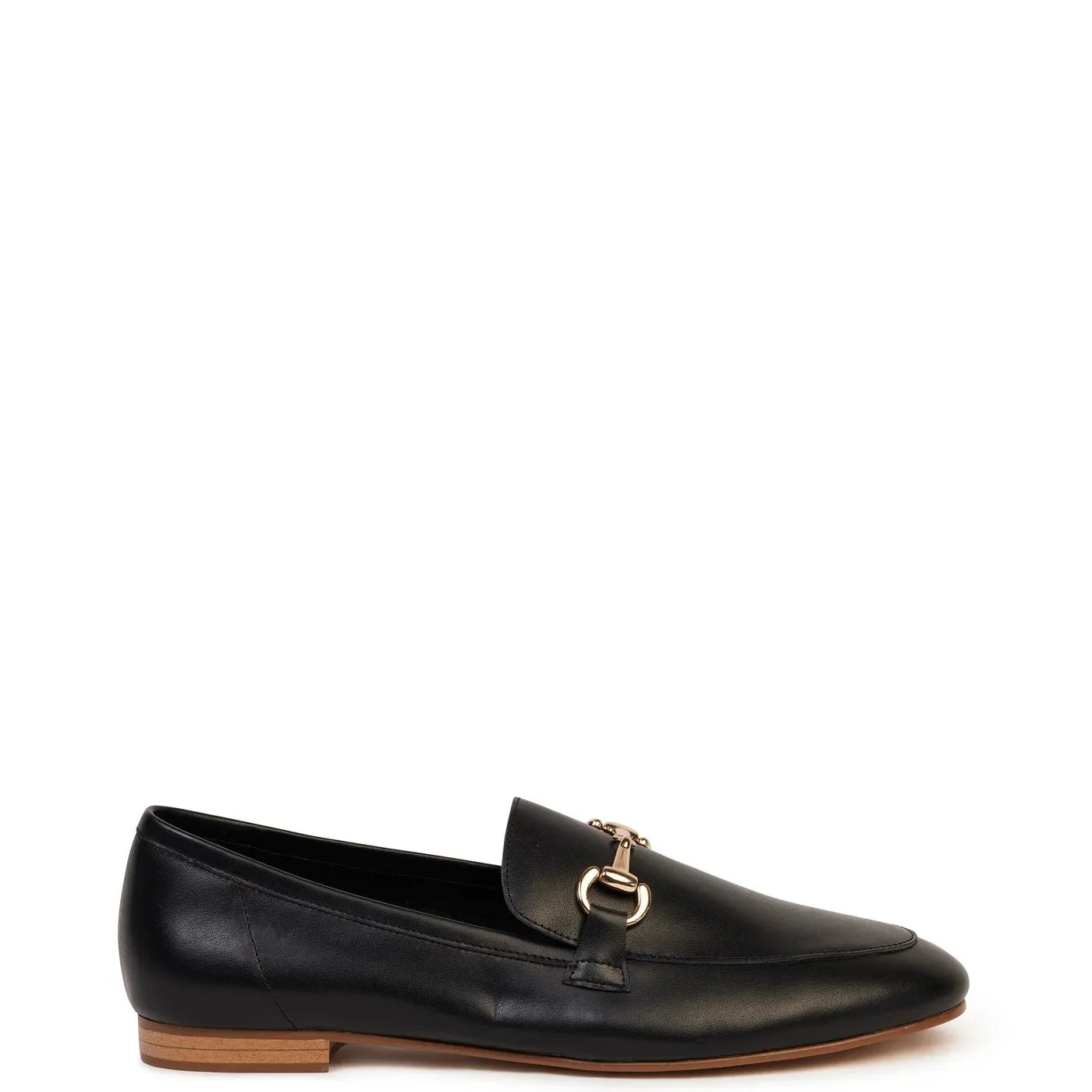 Leila Loafer | Black Calf