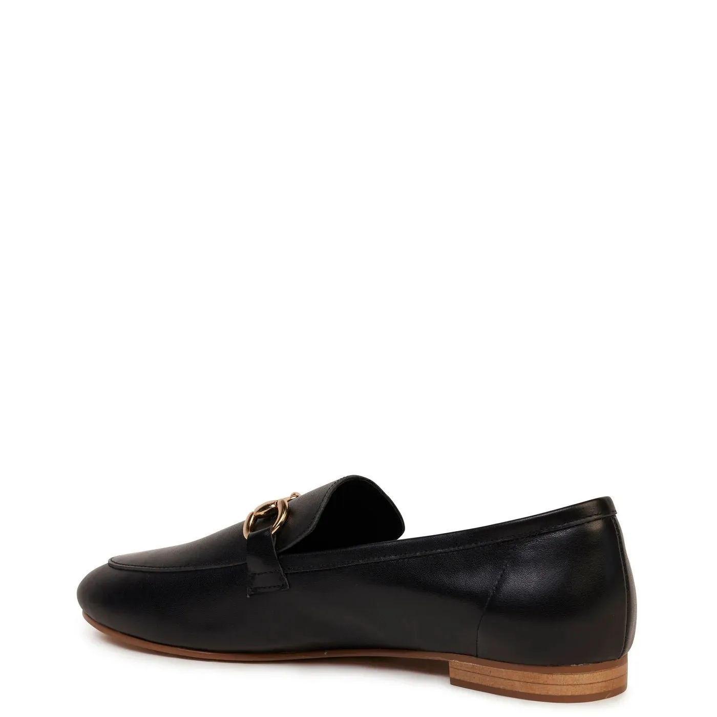 Leila Loafer | Black Calf