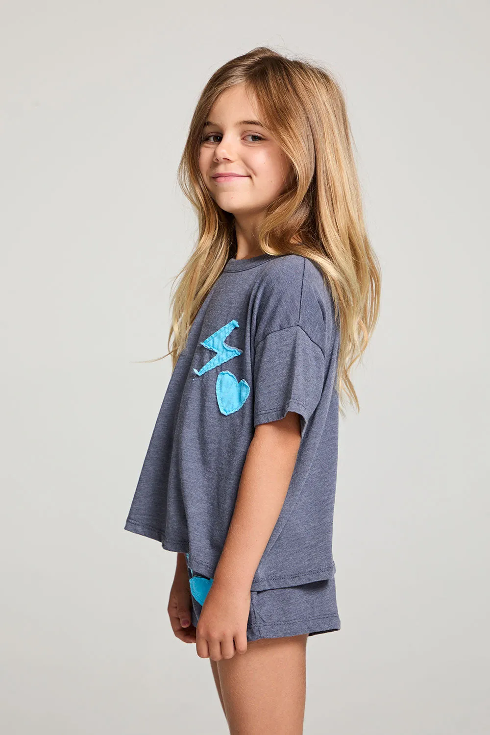 Lightning Love Girls Tee