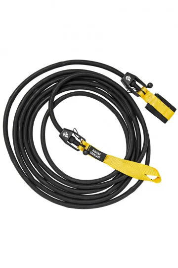 Mad Wave Long Safety Cord With Waist Belt (Water Stretch Cord)
