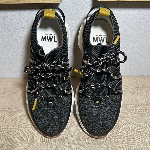 Madewell Field Knit Sneakers Size 8