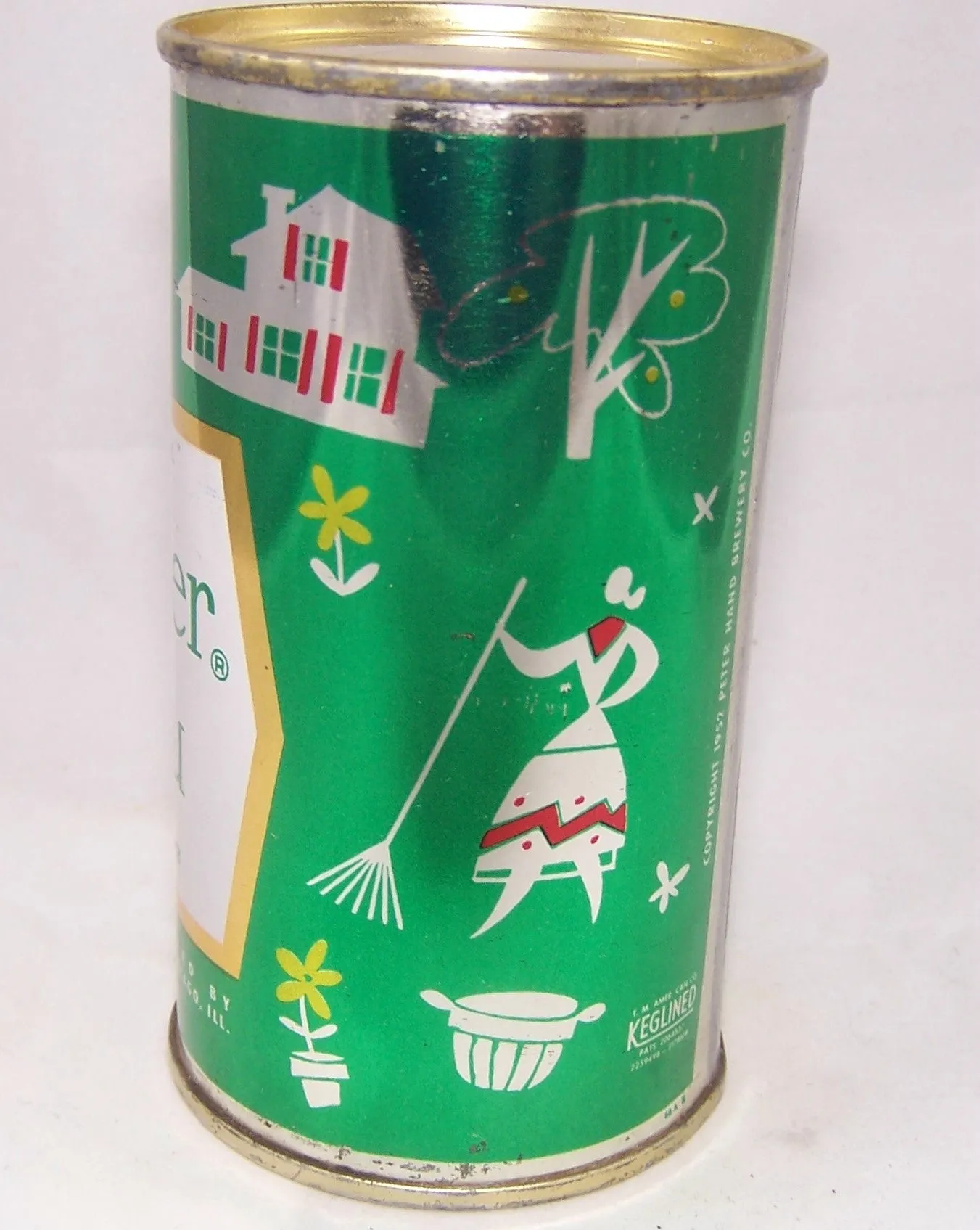Meister Brau Pilsener Beer (Metallic) USBC 95-28 (Gardening) Grade 1/1 
