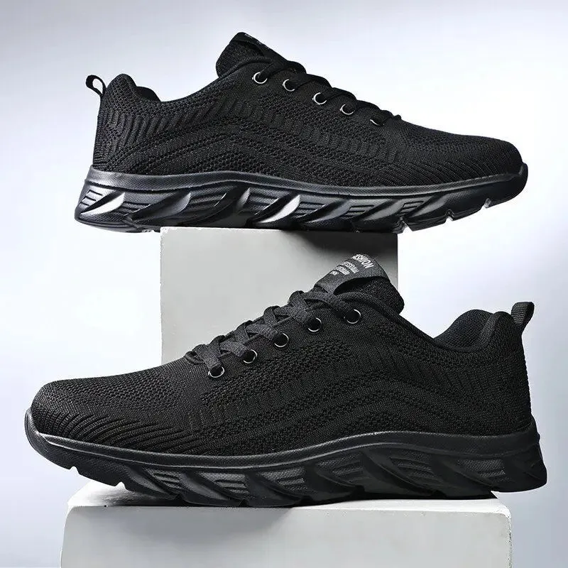 Men's casual sneakers Tennis trainers comfortable lightweight breathable fashion walking men's plus-size running shoes39-46
