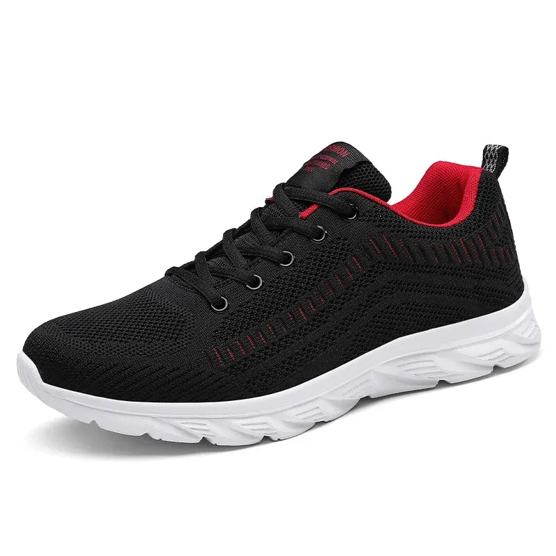 Men's casual sneakers Tennis trainers comfortable lightweight breathable fashion walking men's plus-size running shoes39-46