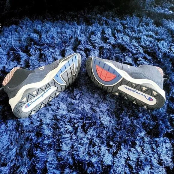 MEN'S CHAMPION RALLY PRO HIGH-TOP SLIP ON SNEAKERS