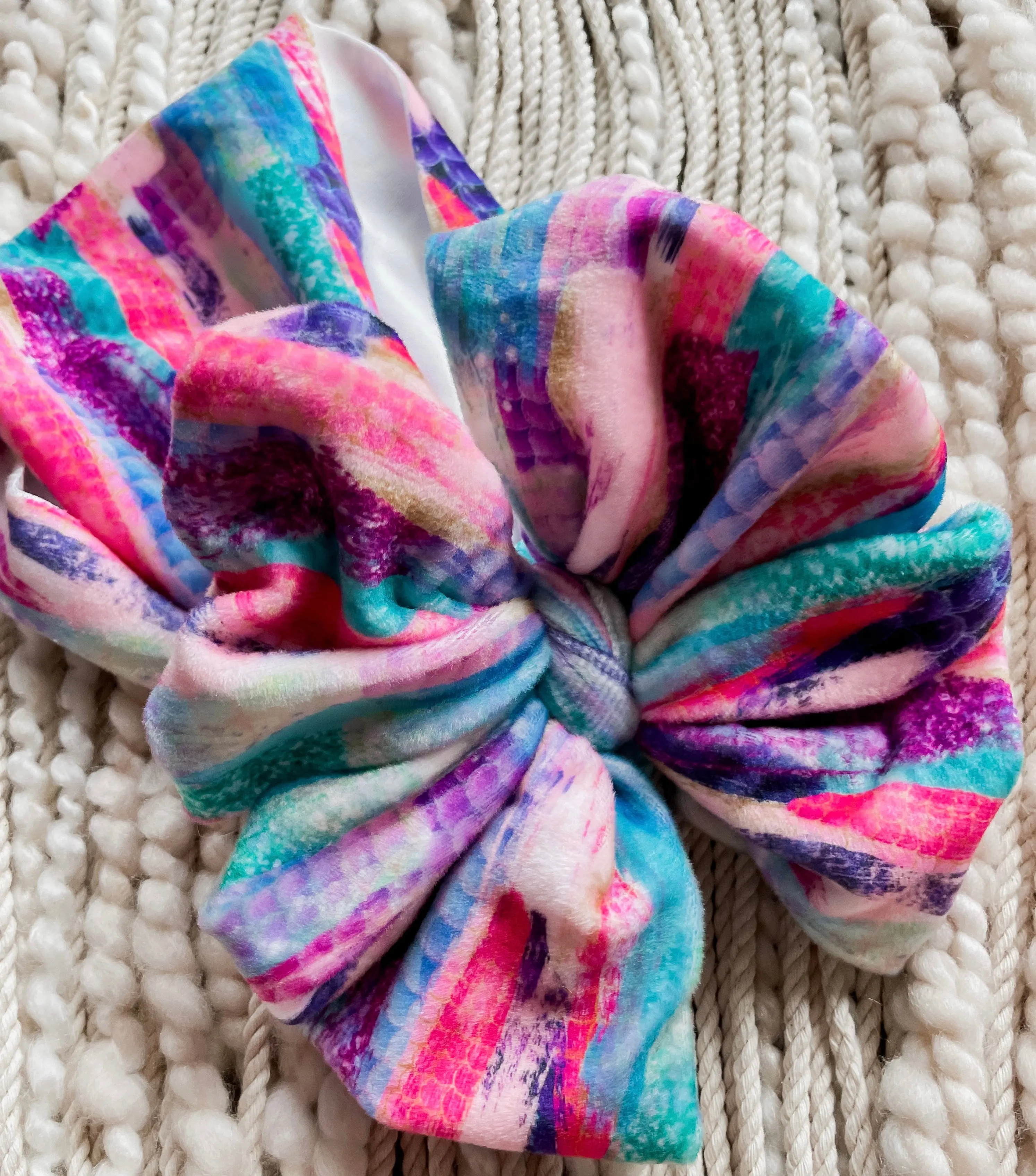 Mermaid brushstrokes