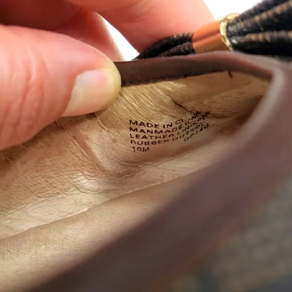 Michael Kors Brown Monogram Logo Bow Flats Size 10