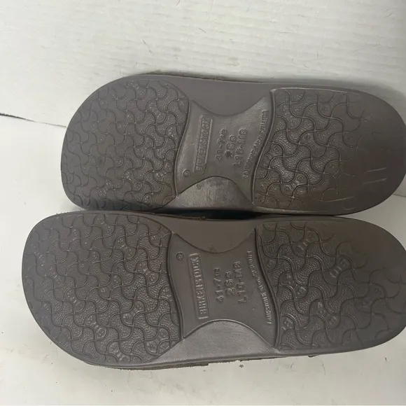 NEW Birkenstock Leather Fisherman Sandal Buckle Chocolate Brown EU 41 US L10 M8