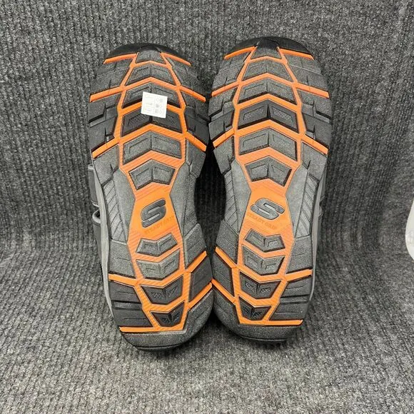 NEW SKECHERS Slip Ins Tresmen Norvick Fisherman Sandals Black Mens Size 13