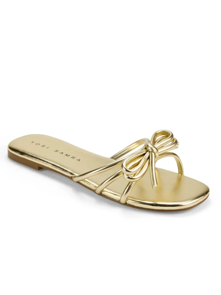 NICOLE BOW SLIDE