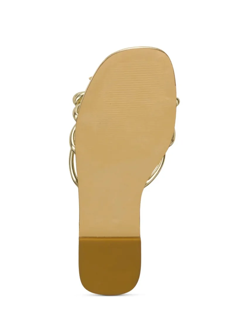 NICOLE BOW SLIDE