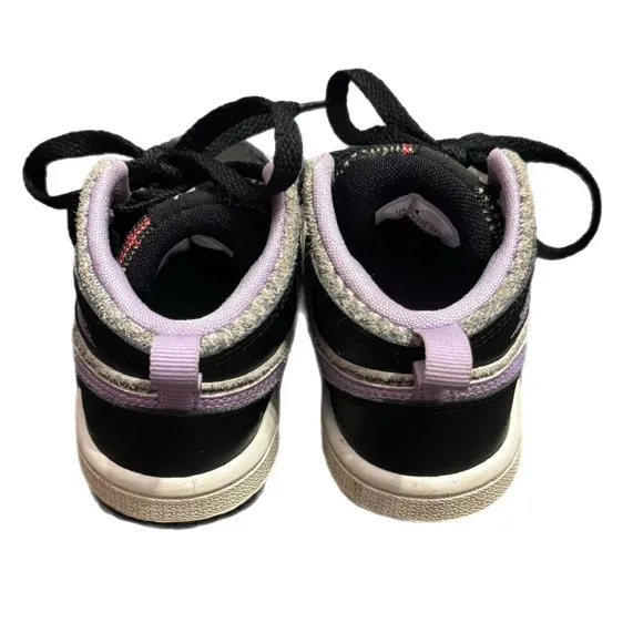 Nike Air Jordan 1 Mid Sneakers Baby Girls 5
