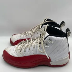 Nike Air Jordan 12 Retro GS 'Cherry' 2023 Youth Sneakers Size 4.5