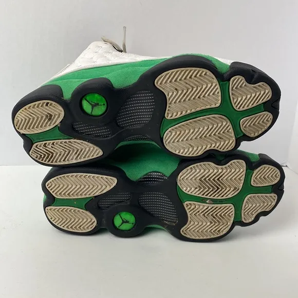NIKE AIR JORDAN 13 RETRO GS 'LUCKY GREEN' - SIZE 5.5 YOUTH (DB6536-113) Sneakers
