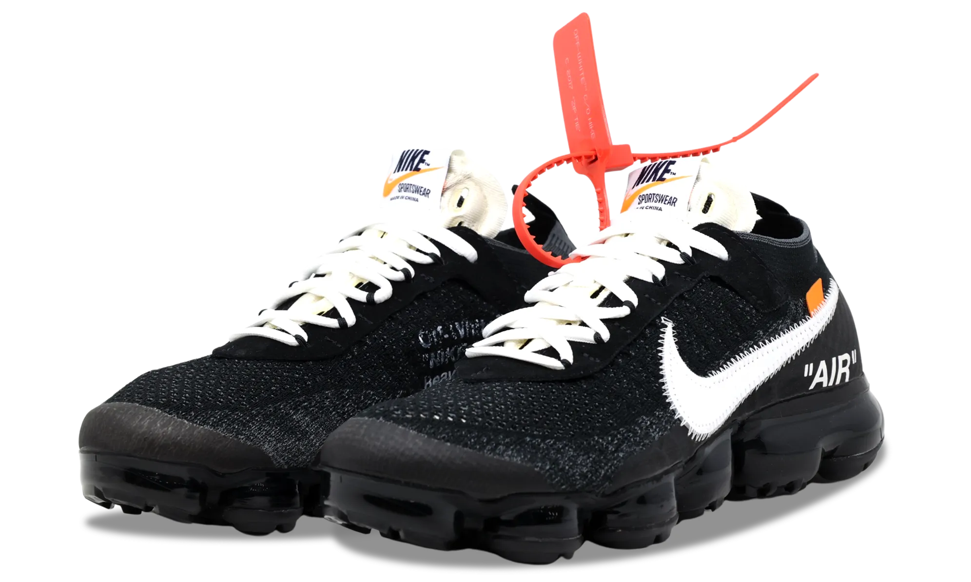 Nike Air VaporMax x OFF-WHITE The Ten Black 2017 (AA3831-001) Men's Size 5-10