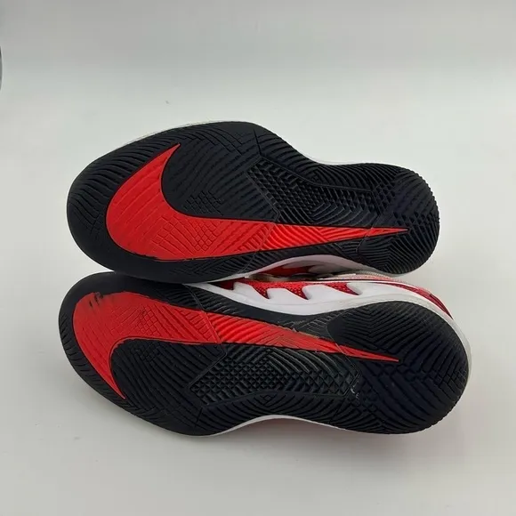 Nike Court Air Zoom Vapor X Knit HC 'Crimson Gym Red Sneakers