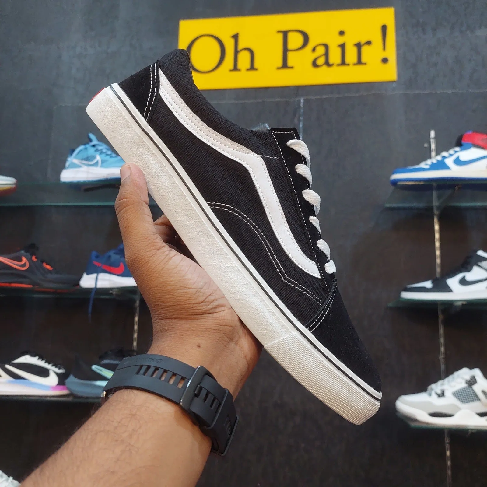 Old Skool White/Black