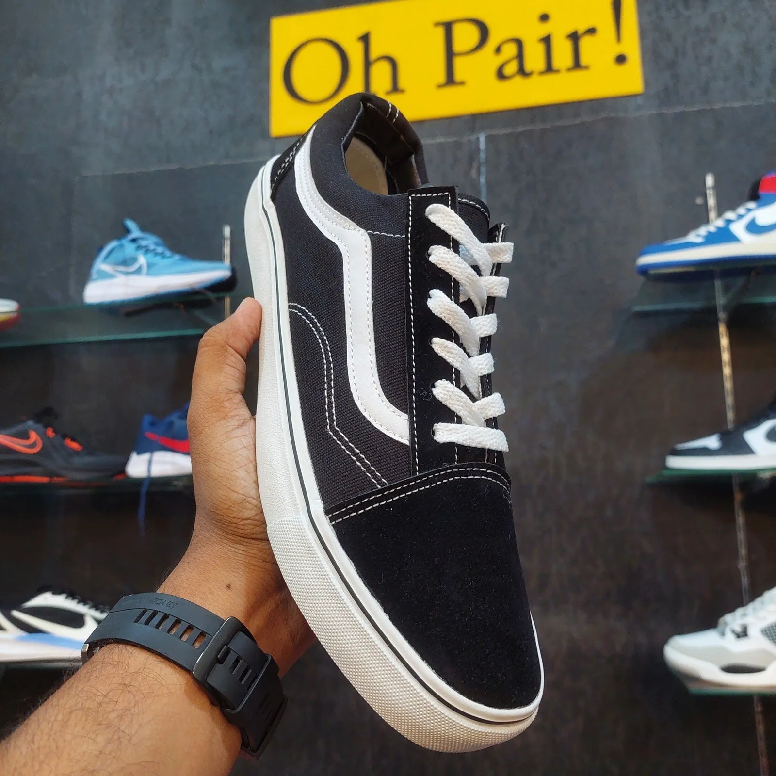 Old Skool White/Black