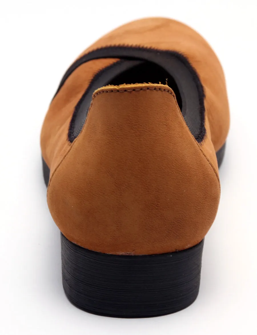Oriana - Cognac Nubuk