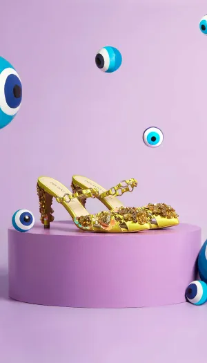 Overdosed Daisy - Lime Stiletto