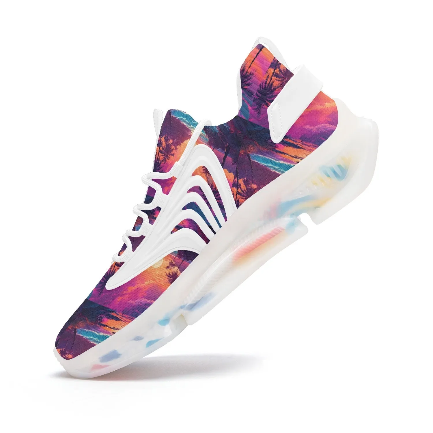 Paradise Sunset -  Mesh Knit Sneakers