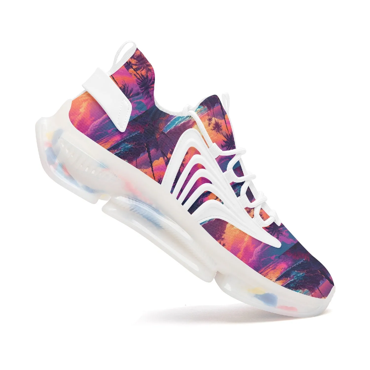 Paradise Sunset -  Mesh Knit Sneakers