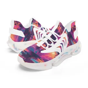 Paradise Sunset -  Mesh Knit Sneakers