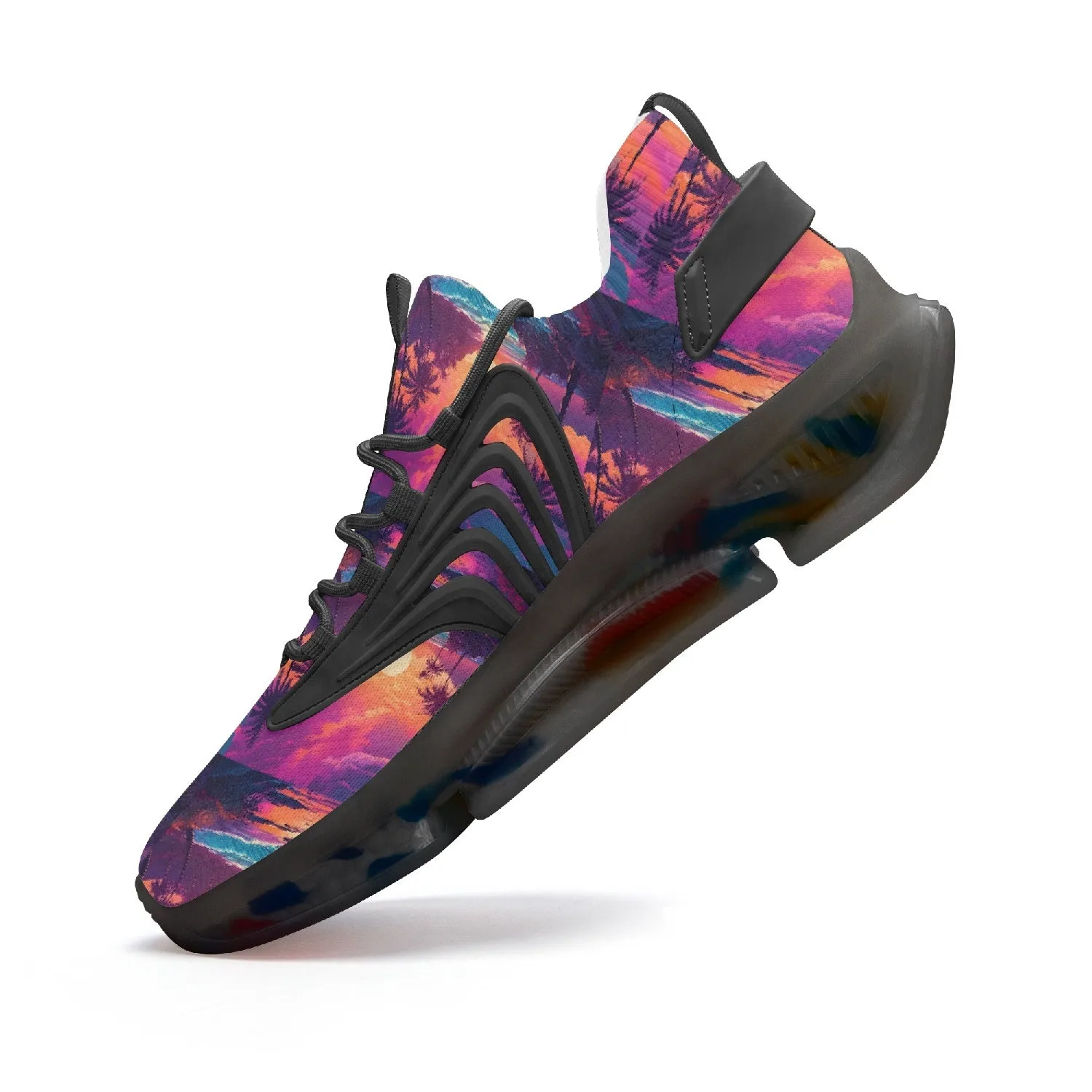 Paradise Sunset -  Mesh Knit Sneakers