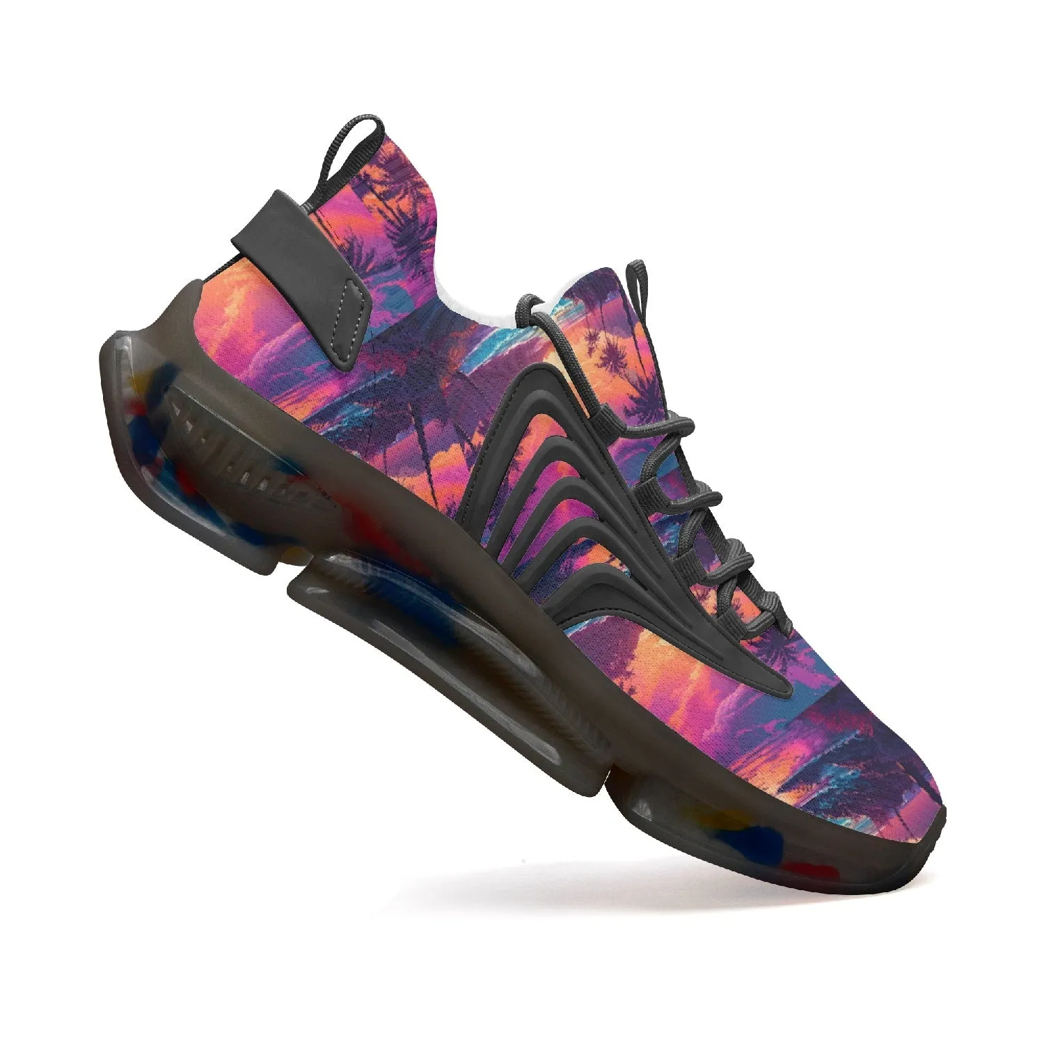 Paradise Sunset -  Mesh Knit Sneakers