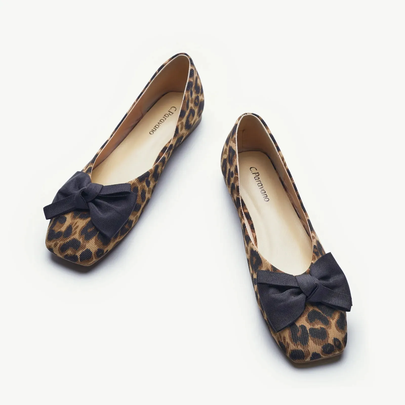 Patent Bow Ballerina Flats (Eva)