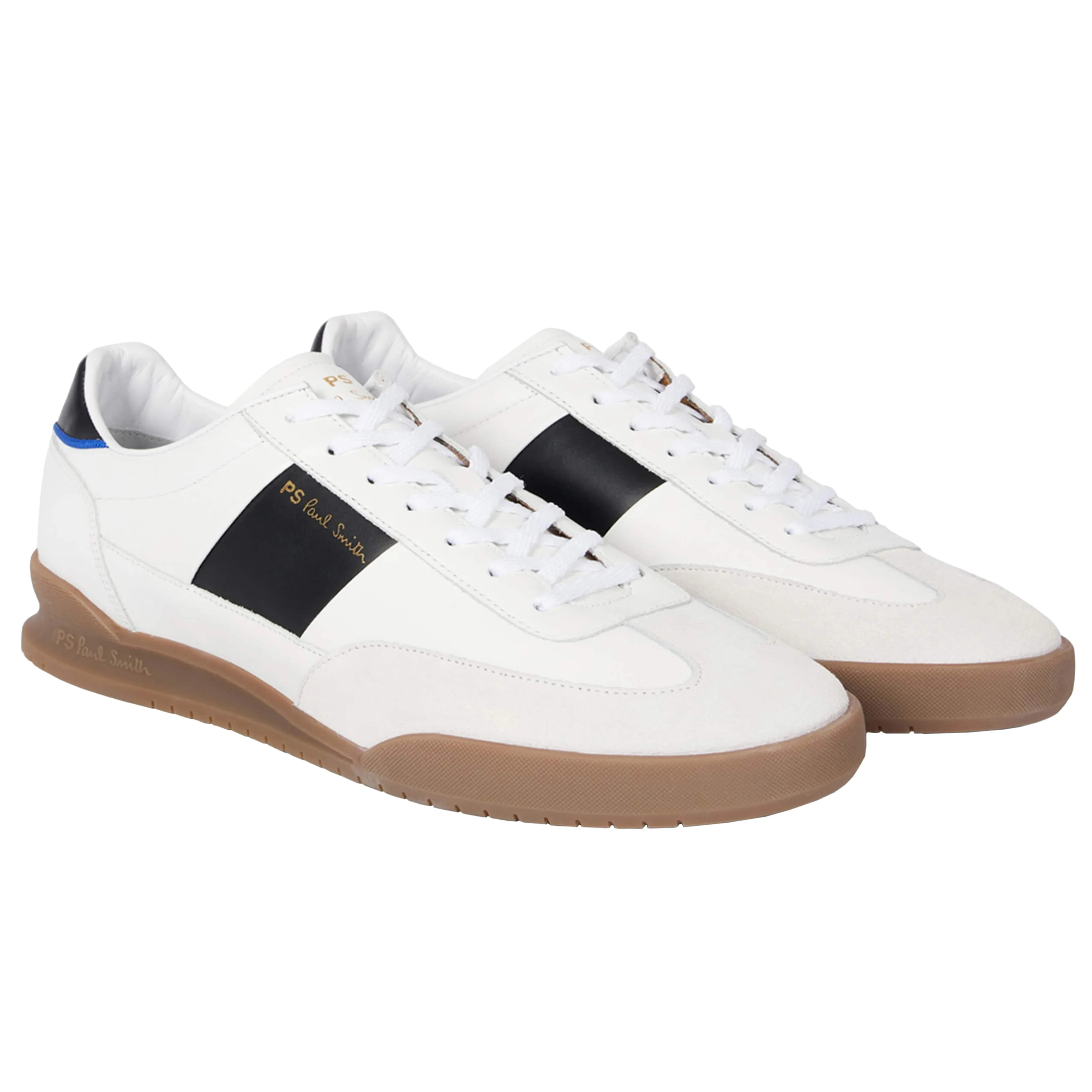 PAUL SMITH DOVER LEATHER SIDE PANEL TRAINERS