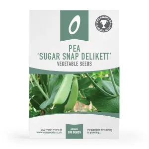 Pea Sugar Snap Delikett Seeds (AGM)