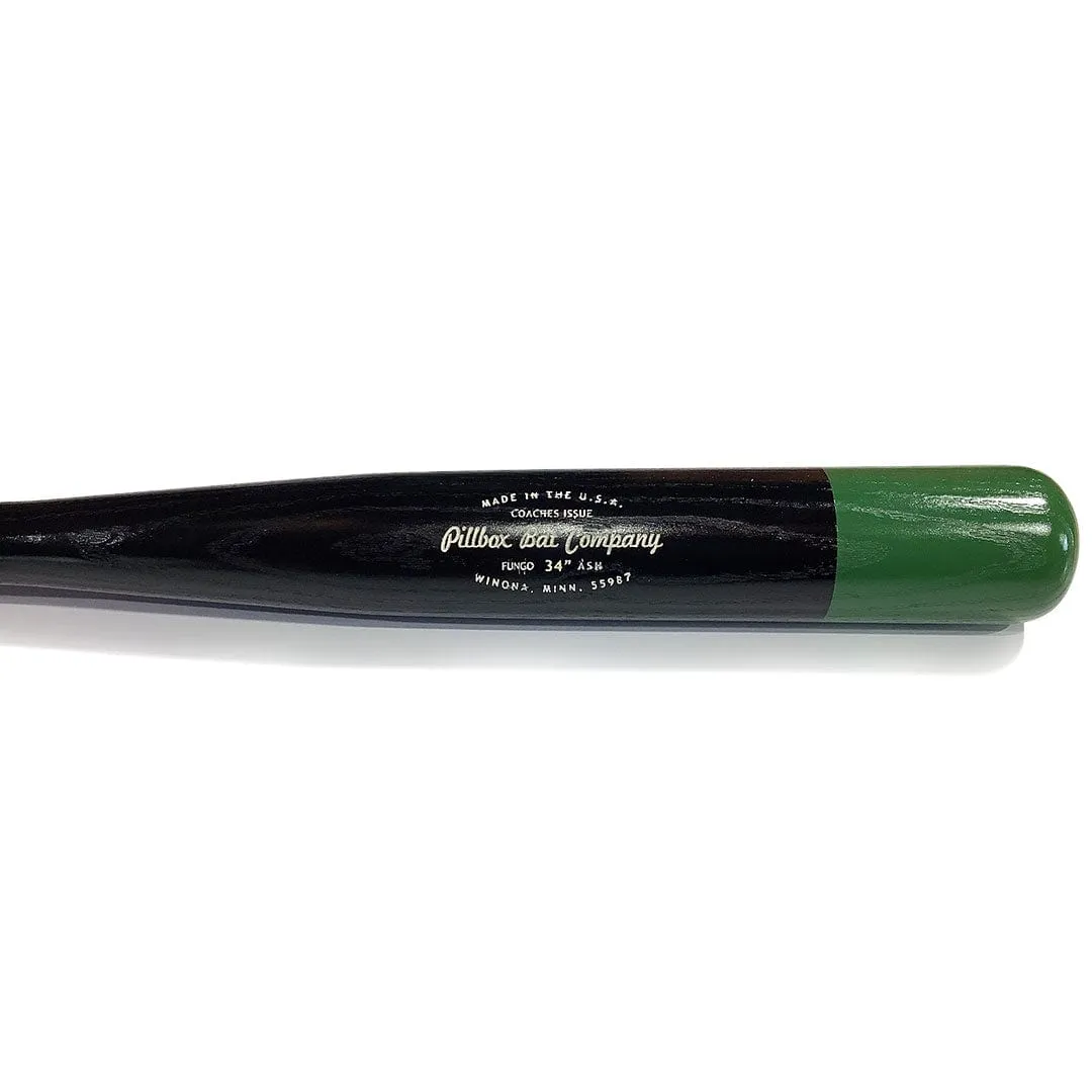 Pillbox Bat Co. Coach's Fungo - Ash - 34" 22oz. - Green