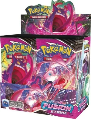 Pokemon Sword and Shield Fusion Strike Booster Display Box