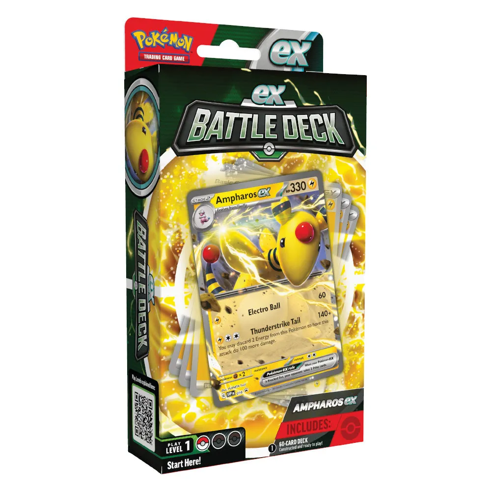 Pokémon: Ampharos ex - Battle Deck