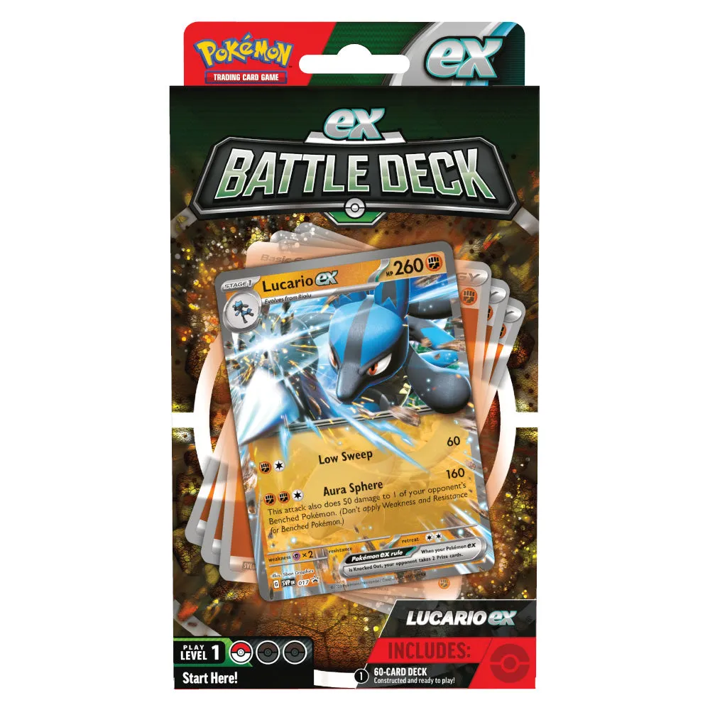 Pokémon: Lucario ex - Battle Deck