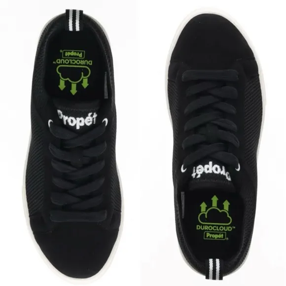 Propét Kenna Women's Sneakers In Black Size 9.5 W