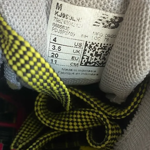 RARE New balance 990 “DMV” Toddler Sneakers- SZ 4 C