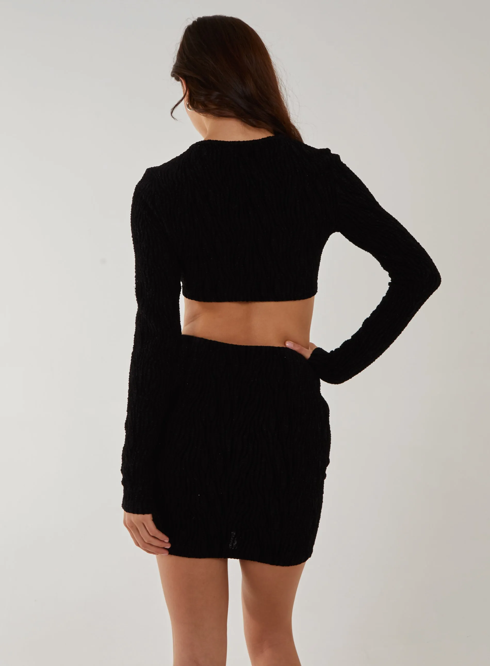 Rhinestone Zebra Lace Up Top