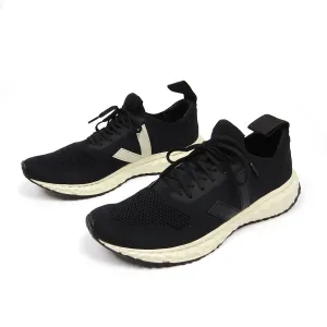 Rick Owens x Veja V-Knit Black Pierre Sneaker Size 45